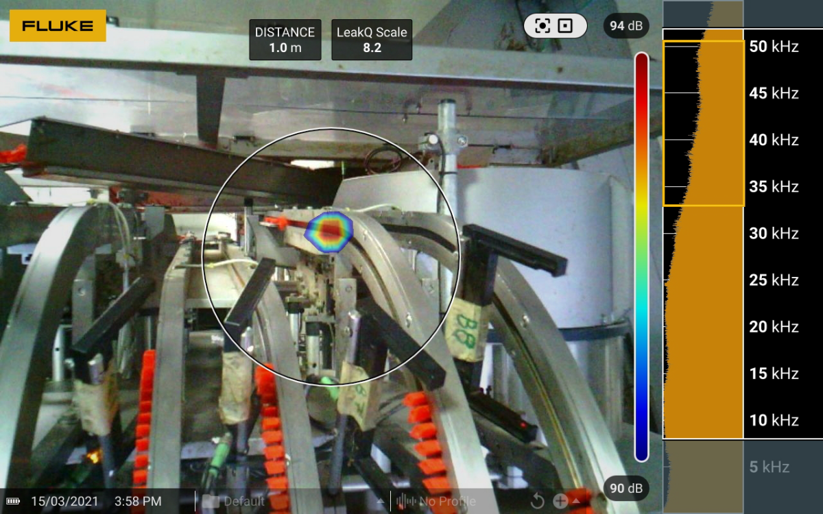 Compressed Air Leak Detection By Thermography - Energy & Safety Audit