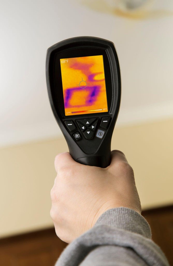 Water Leak Detection by Thermography