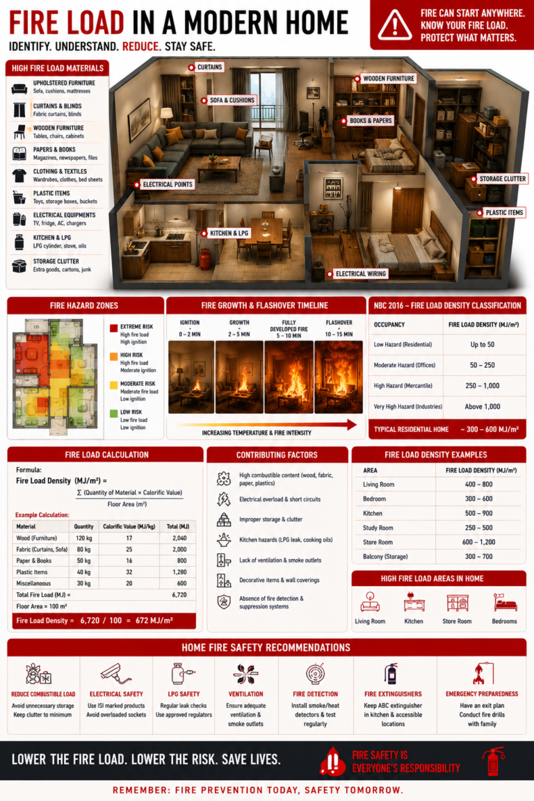 What Is Fire Load? How To Reduce Fire Risk At Home