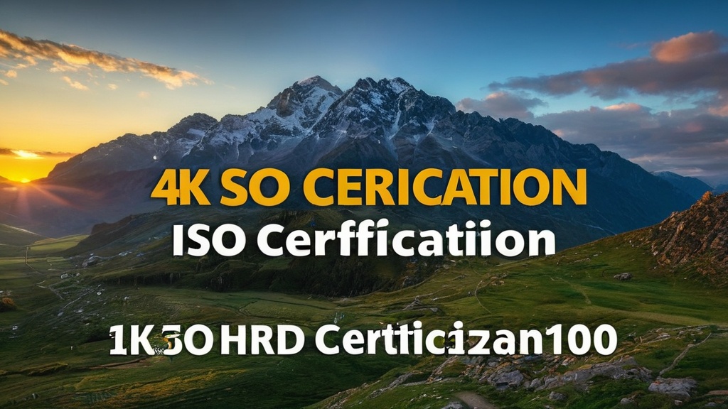 Photo ISO Certification