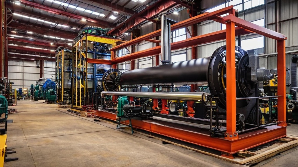 Photo industrial equipment testing